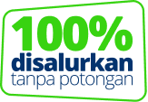 100 persen disalurkan